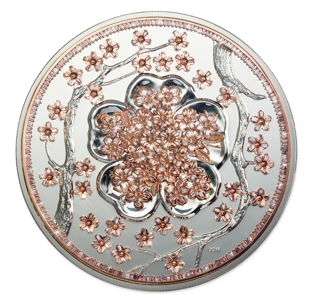 1 Kilogram Pure Platinum Pink Diamond Coin – The Ultimate