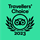 Image of Travellers’ Choice 2023 logo.