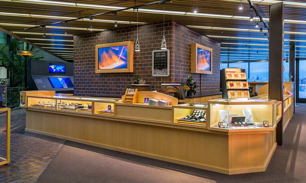 Photo of Winnipeg Boutique display area. Photo of Winnipeg Boutique display area.
