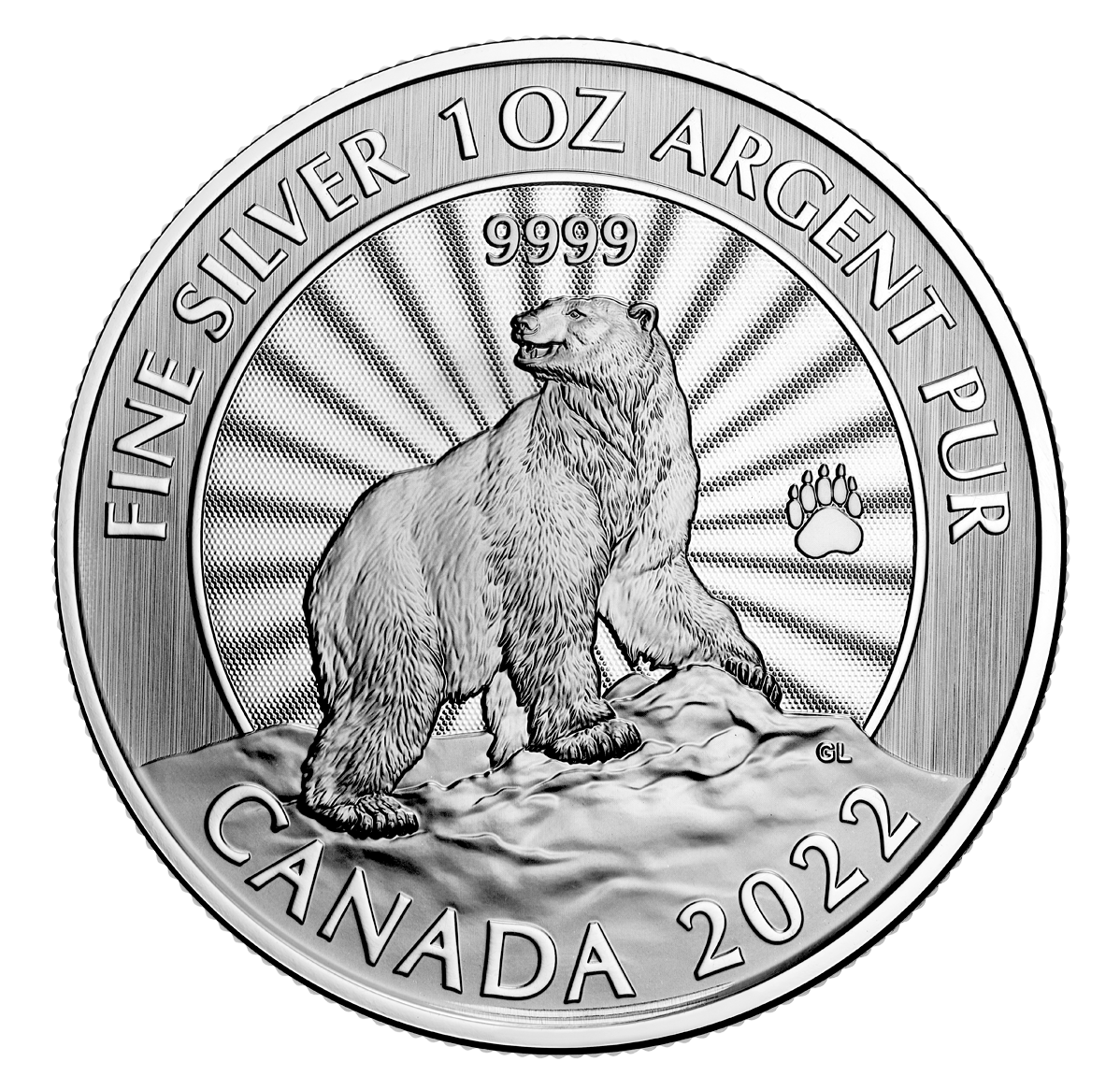 1 oz. Pure Silver Coin: First Strikes – The Majestic Polar
