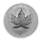 Pièce de 5 oz en argent fin – Feuille d’érable en argent à très haut relief