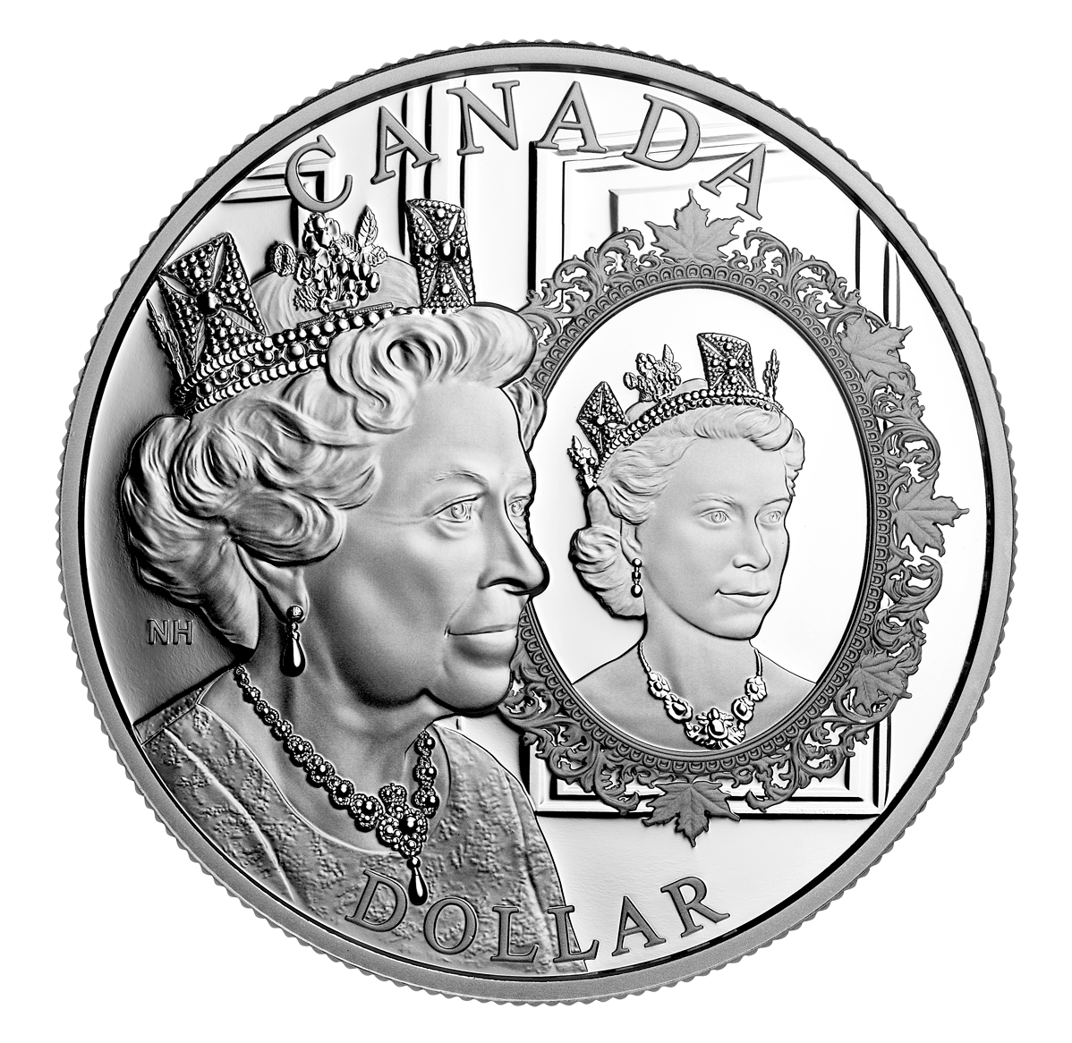 Special Edition Proof Silver Dollar The Platinum Jubilee of Her