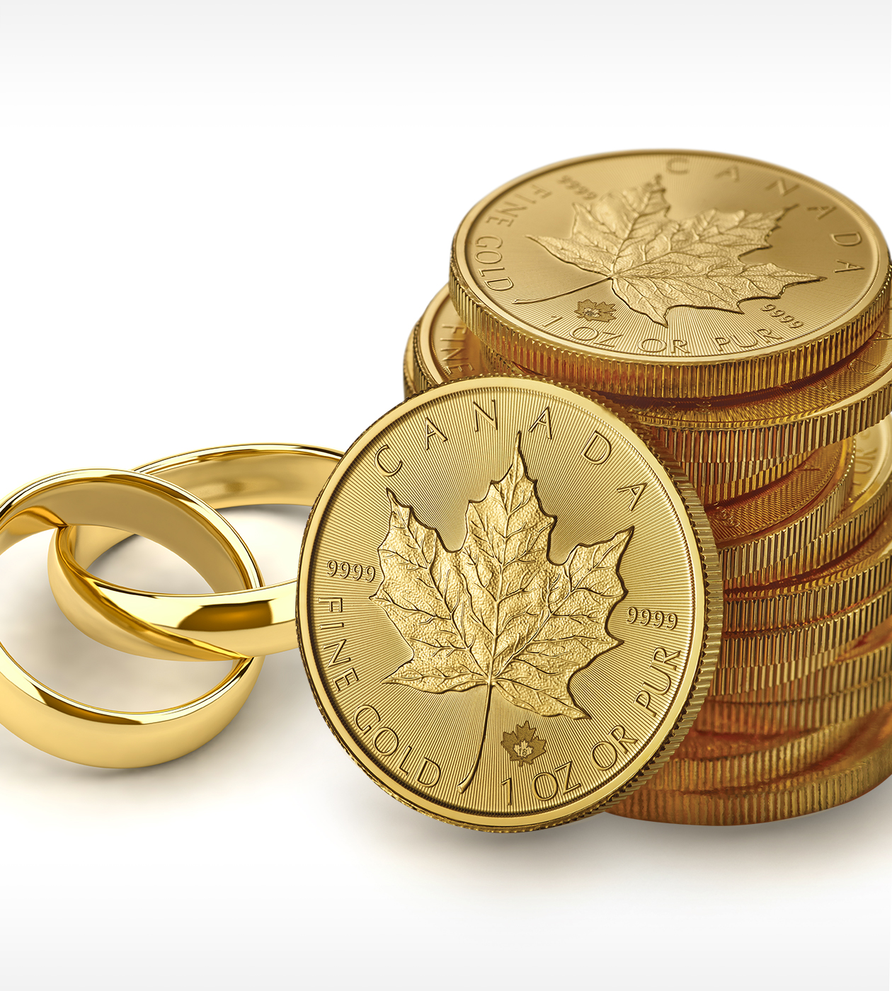 Buy 2023 - Gold Canadian Maple Leaf 1/4 oz (BU) - Guidance Corporation