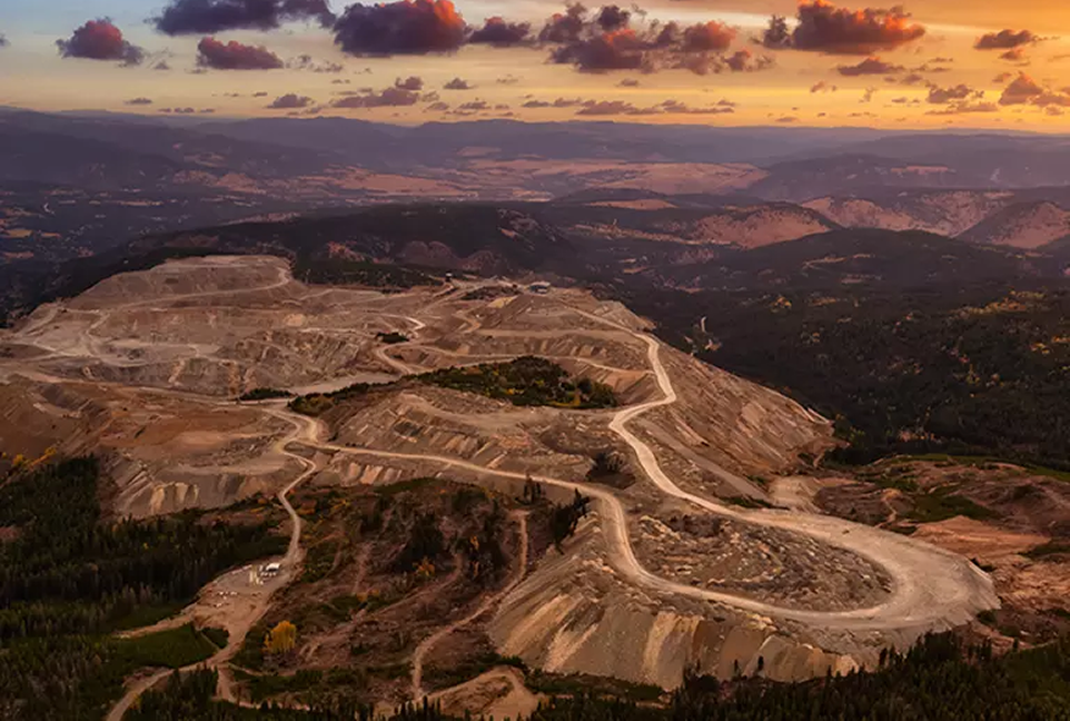 Canadian mining site