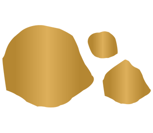 Symbole : dépôts d’or source unique