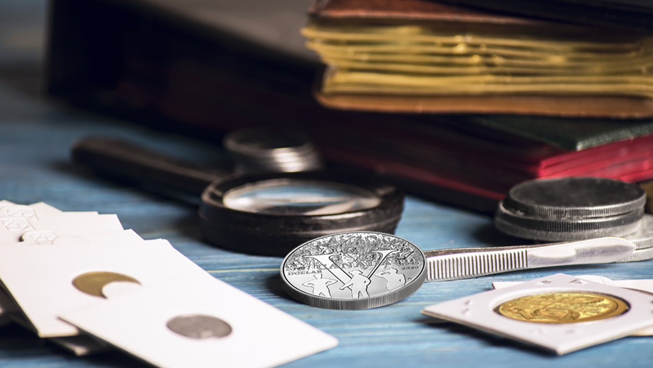 Coin collecting supplies and tools Coin collecting supplies and tools