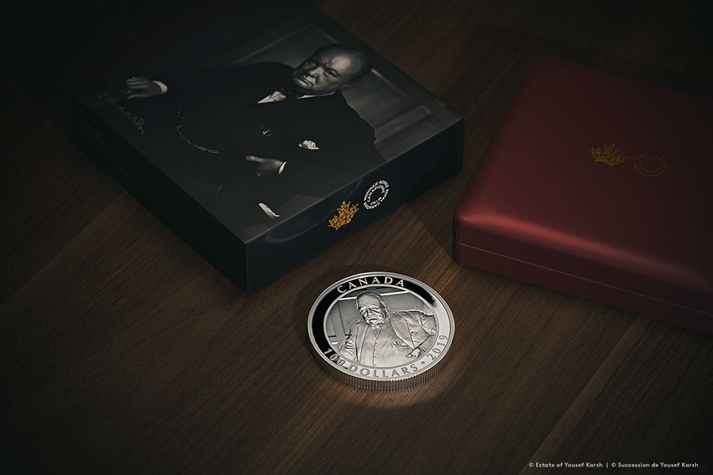 image The Roaring Lion by Yousuf Karsh is one of the most widely reproduced images in the history of photography. For the first time since its existence, the Estate of Yousuf Karsh has granted permission of a reinterpretation – in the shape of a Canadian coin.