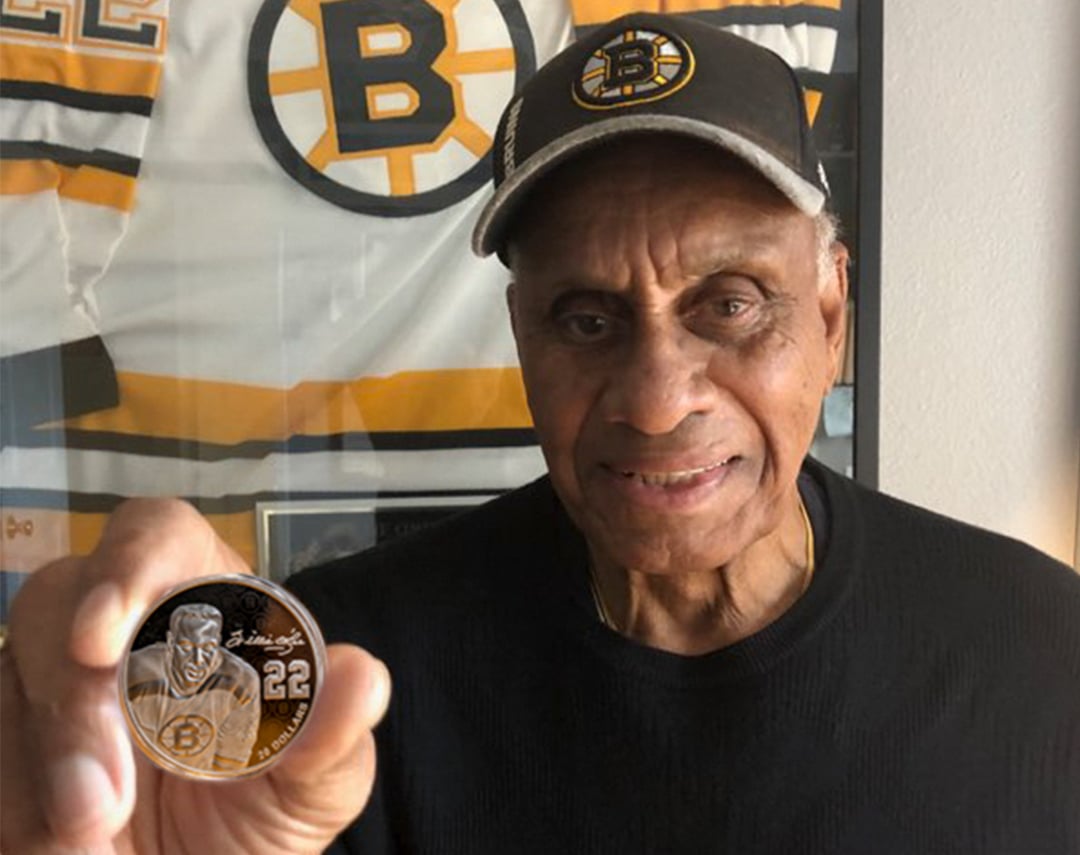 Willie O’Ree an important figure in the sports community and beacon of inspiration for anyone striving to make a difference. His perseverance and passion to achieve his goals makes Willie the perfect person to immortalize on this beautiful work of art.