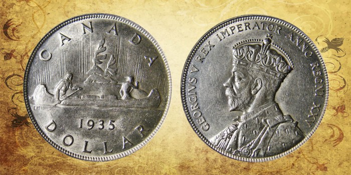 image Pendant des millénaires, l’argent et l’or garantissaient à leur propriétaire richesse et prestige, mais, en 1935, le nouveau dollar en argent du Canada a démontré qu’une pièce de monnaie pouvait représenter plus que cela. C’était l’année du jubilé d’argent du roi, et la Royal Mint de Londres, en Angleterre, avait invité les dominions à participer aux célébrations en créant des médailles commémoratives en argent. Le Canada a annoncé qu’il produirait un dollar en argent.
