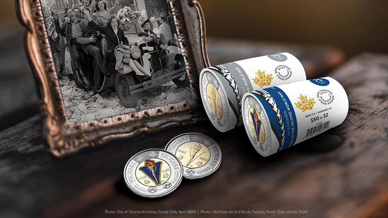commemorative circulation coin has a long history of paying tribute to the efforts of Canadian Veterans that fought with bravery for our freedom
