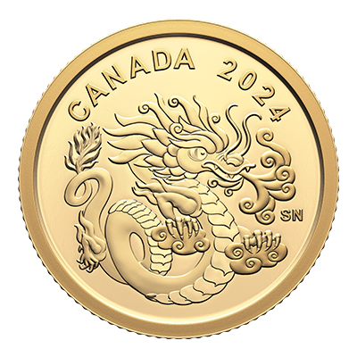 image 1 oz. Pure Silver Glow-in-the-Dark Coin - Canada's Unexplained Phenomena - The Clarenville Event