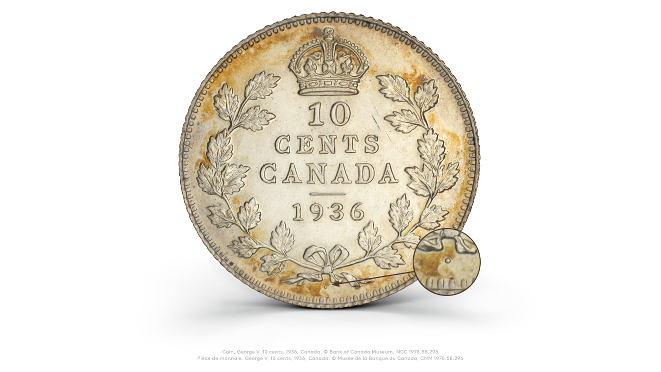 Pièce de 10 cents (1936)
