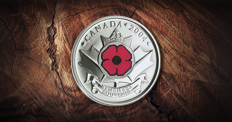 In recent years, Canadian commemorative circulation coins have become a colourful lot. Red, green, yellow and blue—we keep finding new ways to experiment with colour since introducing the world’s first coloured circulation piece in 2004, the 25-cent Poppy coin. Many of our recent commemorative circulation pieces also include a painted element that adds a pop of colour to your pocket change.