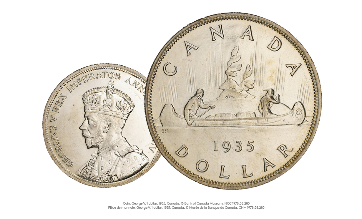 1978 CANADA VOYAGEUR DOLLAR SPECIMEN COIN 