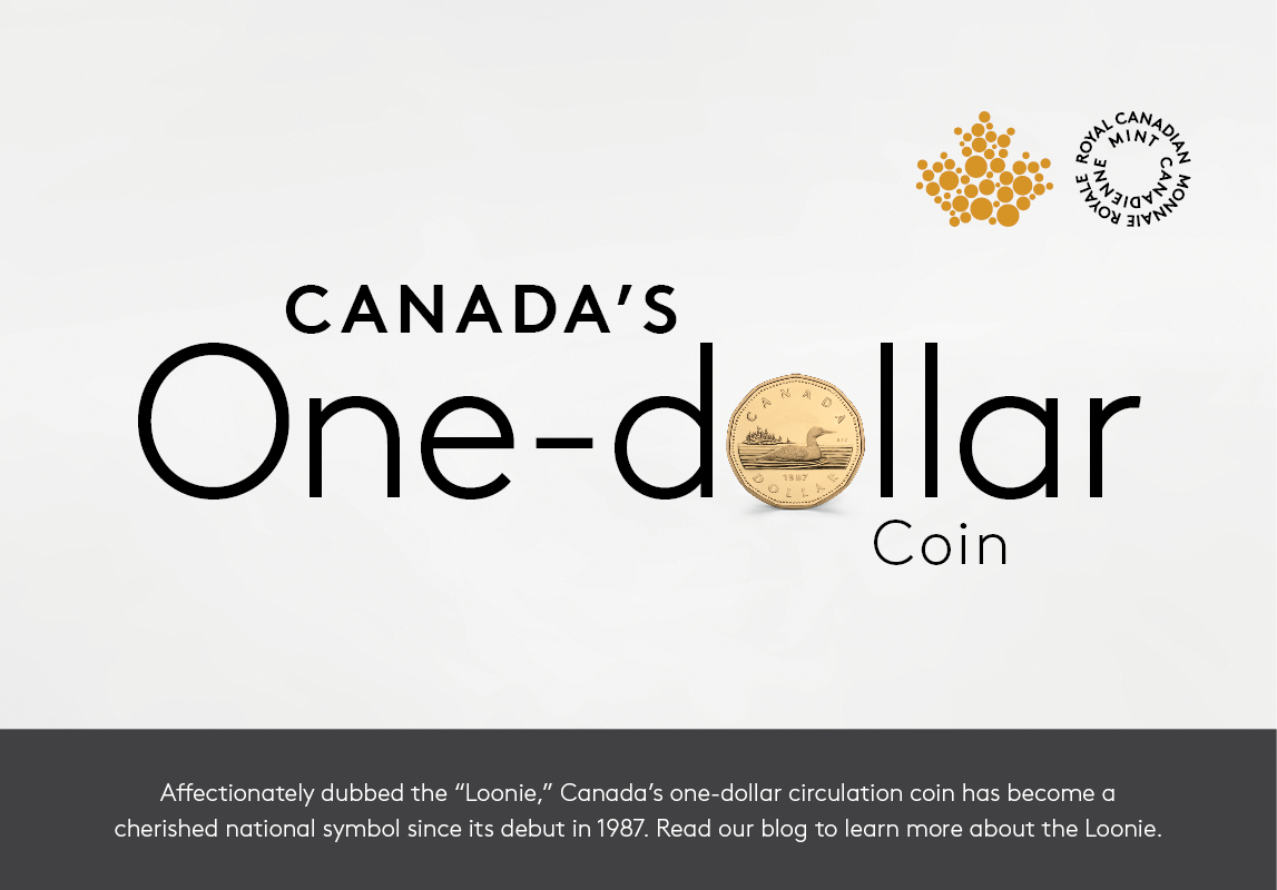 Canada Now Has Its First-Ever Colourful Loonie In Circulation