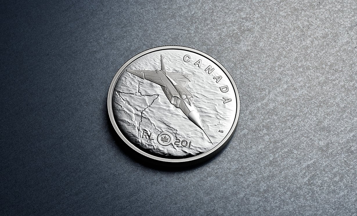 image Avro Arrow – 1 oz. Fine Silver Coin