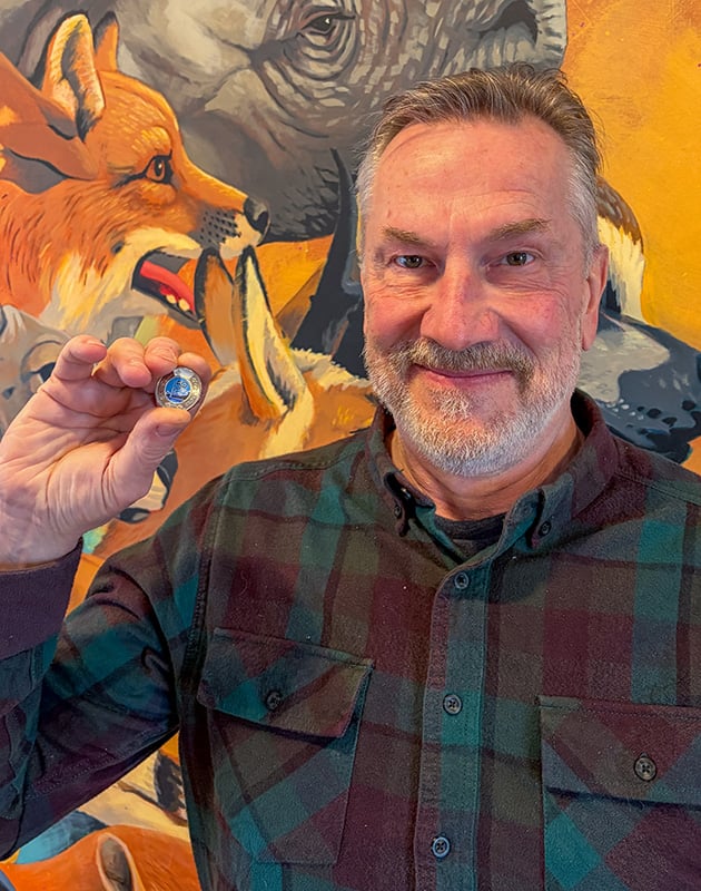 Canadian illustrator Carl Wiens