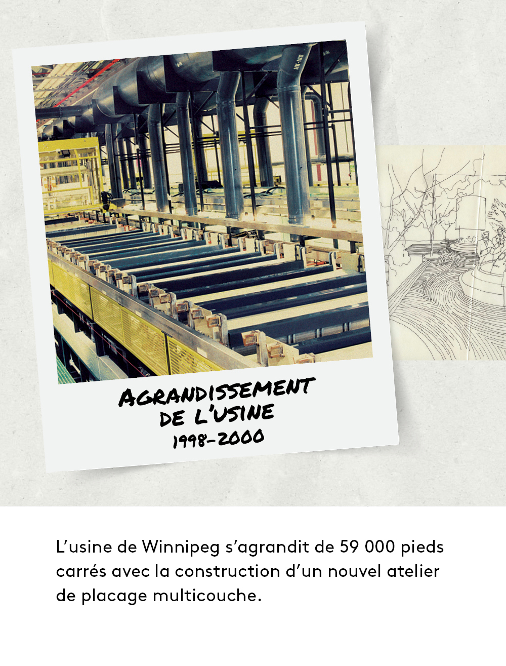 L’usine de Winnipeg s’agrandit de 59 000 pieds carrés avec la construction d’un nouvel atelier de placage multicouche.