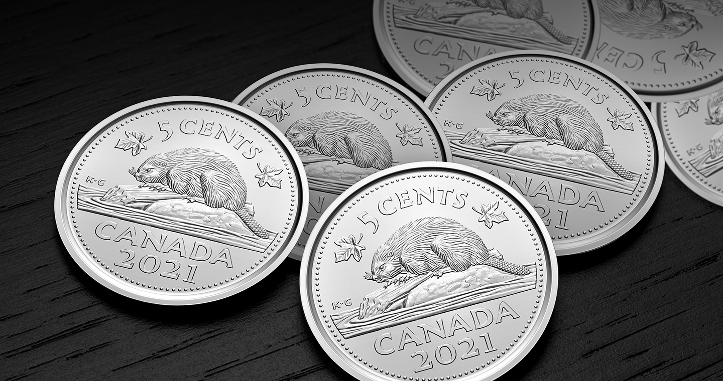 1937 Canada 5 Cent Nice Coin Album Collectable Nickel Circulated 