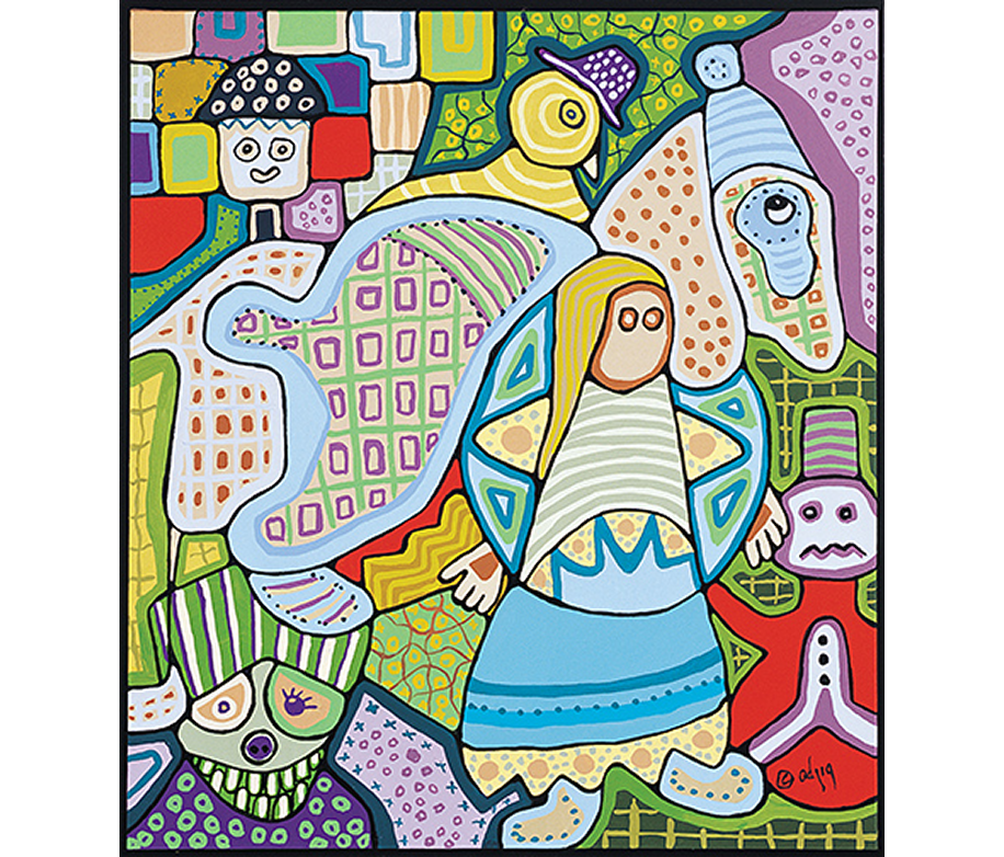 My Patchwork Quilt, 1998 - Daphne Odjig My Patchwork Quilt, 1998 - Daphne Odjig