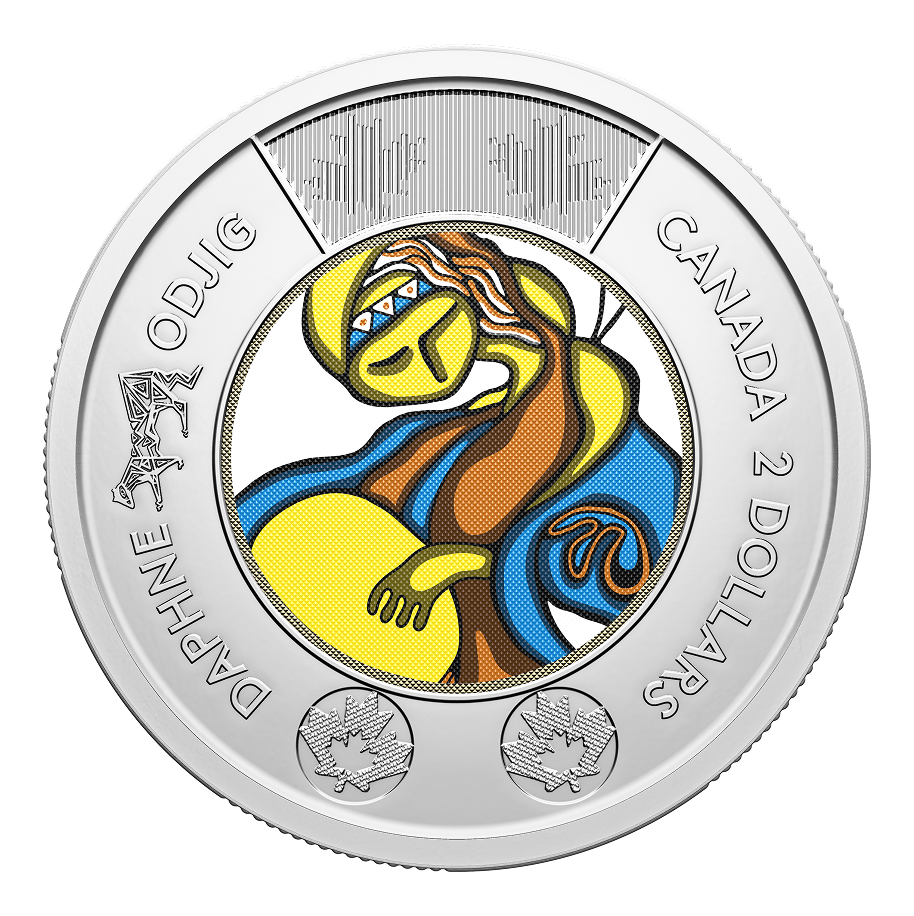 Daphne Odjig Commemorative Circulation Coin Daphne Odjig Commemorative Circulation Coin
