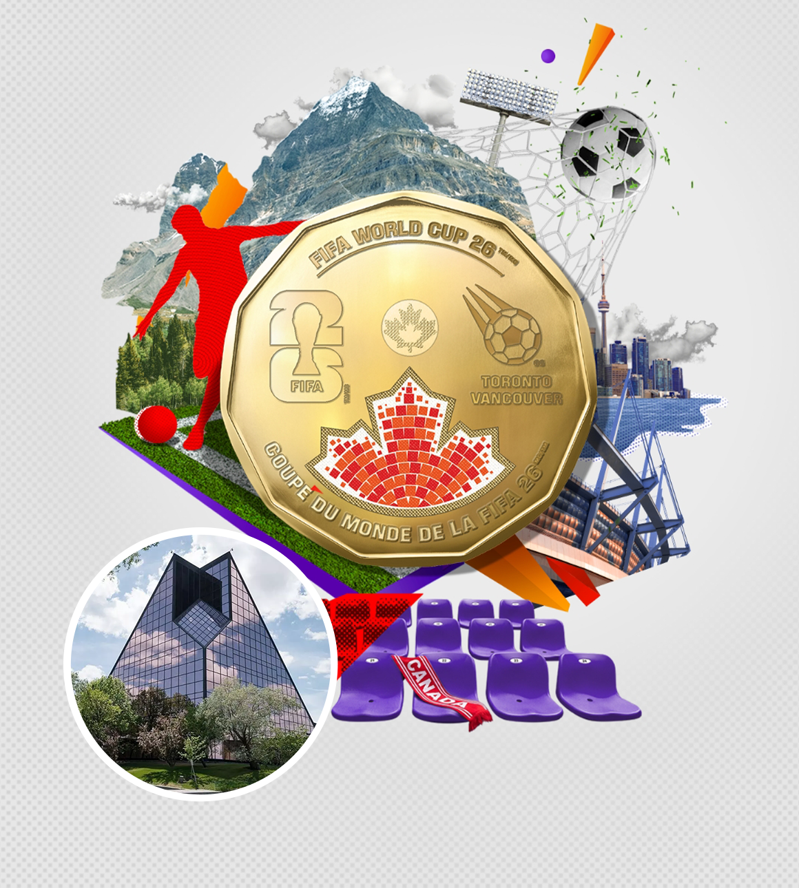 Coin Exchange: 2026 $1 Commemorative Circulation Coin - FIFA World Cup 2026ᵀᴹ