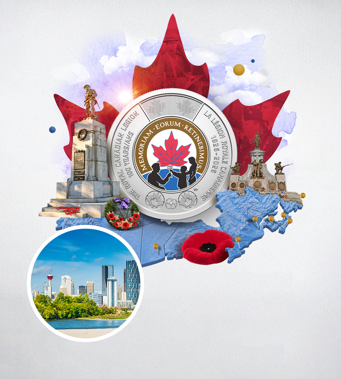 Coin Exchange: 2026 $2 Commemorative Circulation Coin - 100th Anniversary of The Royal Canadian Legion