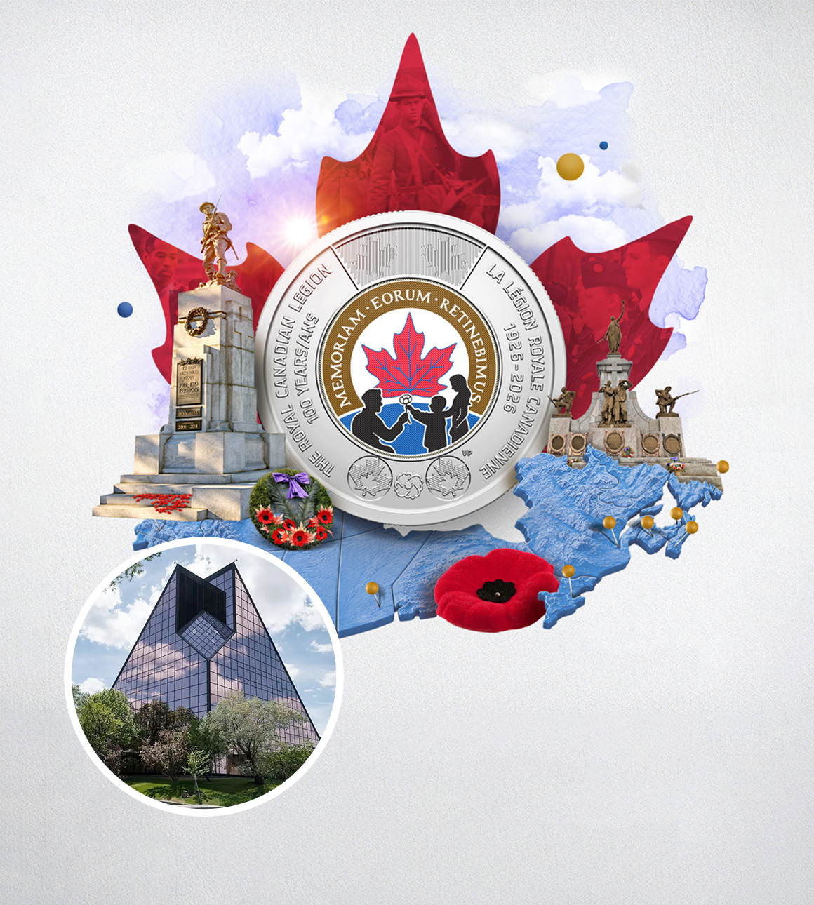 Coin Exchange: 2026 $2 Commemorative Circulation Coin - 100th Anniversary of The Royal Canadian Legion