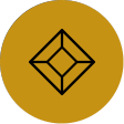Diamond icon representing Masters Club Gold membership level.