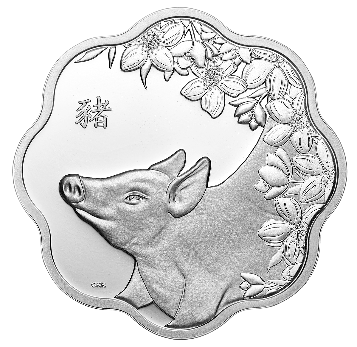 Lunar Lotus Coin - Year of the Pig | The Royal Canadian Mint