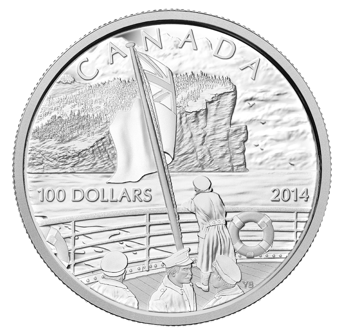 10 oz. Fine Silver Coin 100th Anniversary of the Declaration of the