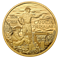 2 oz. Pure Gold Coin - Canadian Machine Gunner in Training - 75th Anniversary of the Declaration of 