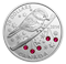1 oz. Fine Silver Coin - Chickadee with Swarovski&trade; Winter Berry Elements - Mintage: 7,500 (201