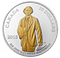 Pièce de 1/2 oz en argent fin plaquée or - 200e anniversaire de naissance de Sir John A. Macdonald -