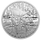 Pièce de 1 oz en argent fin – Le cerf de Virginie : Une mère et ses petits – Tirage : 7 500 (2014)