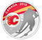 1/2 oz. Fine Silver Coin - Calgary Flames&reg; - Mintage: 5,000 (2015)