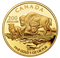 1 oz. Pure Gold Coin - The Bison at Home on the Plains - Mintage: 350 (2014)
