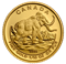 1/10 oz. Pure Gold Coin - Woolly Mammoth - Mintage: 3,000 (2014)