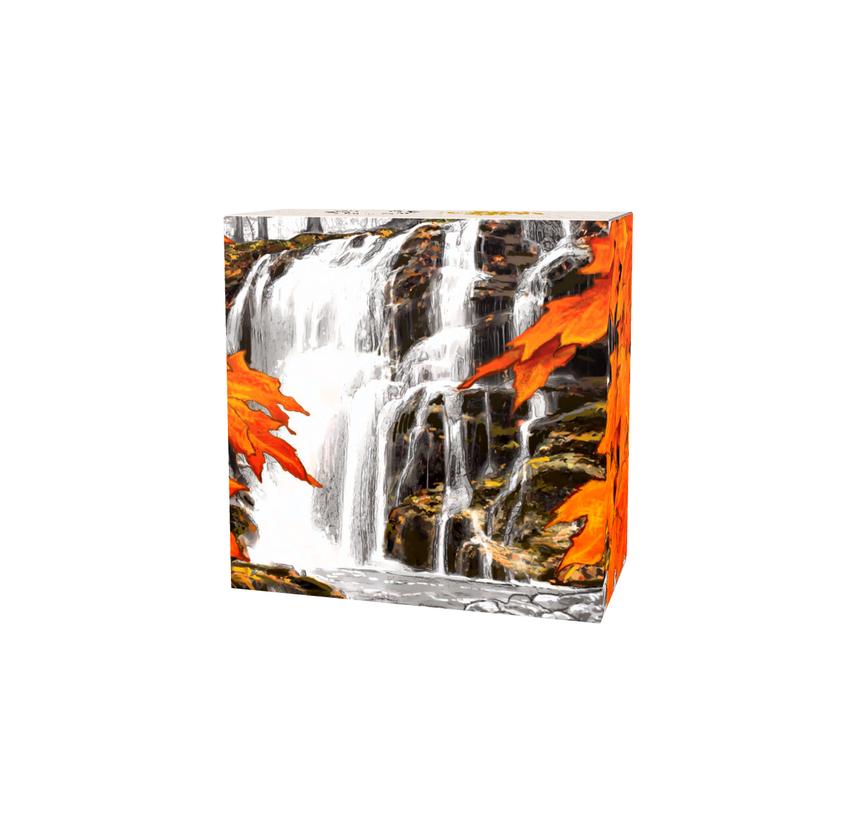 1 oz. Fine Silver Coin - Autumn Falls - Mintage: 7,500 (2014