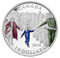 Pièce color&eacute;e de 1/2 oz en argent fin - <em>Attends-moi, papa</em>&nbsp;- Tirage&nbsp;: 10&nb