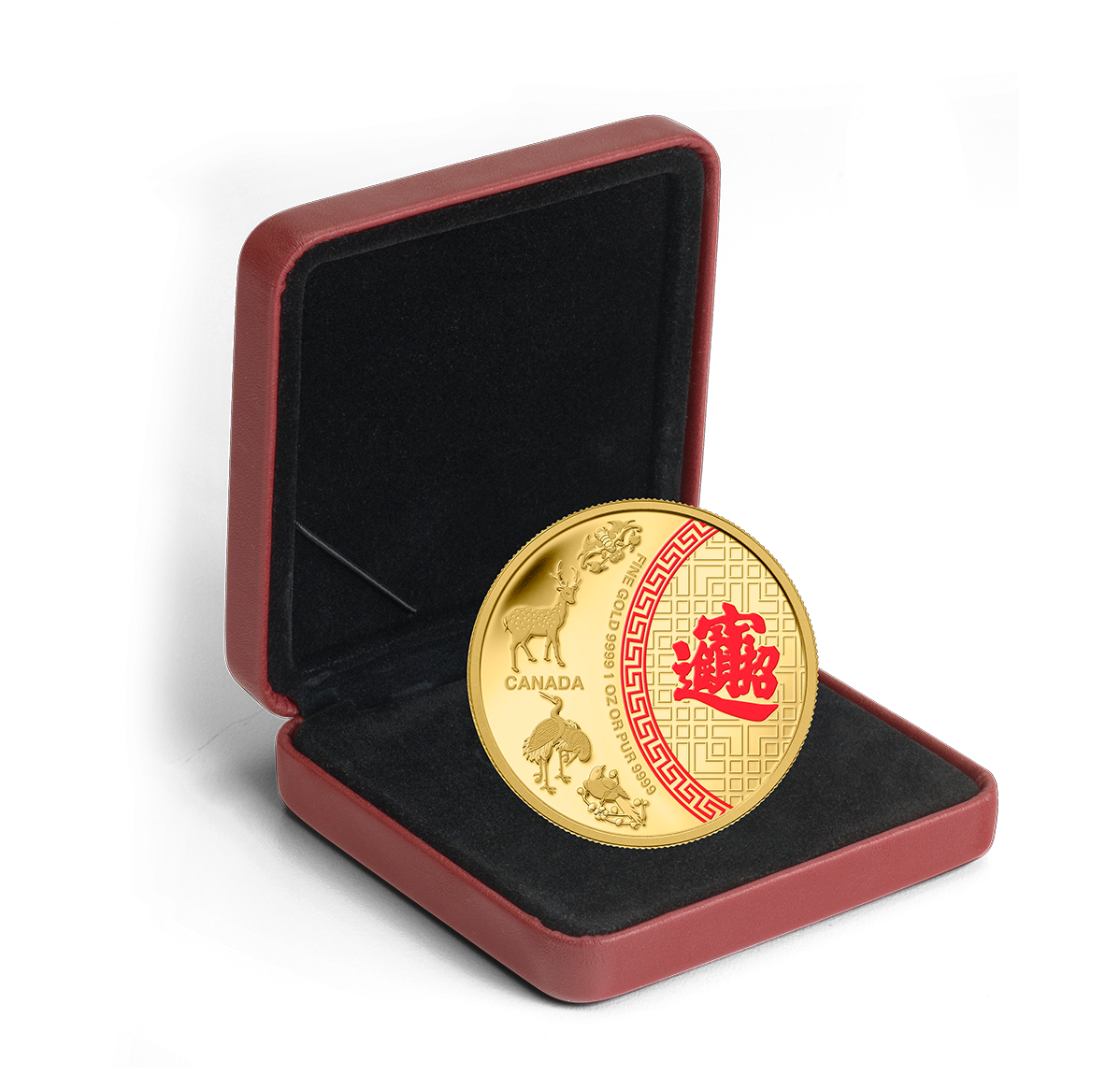 1 oz. Pure Gold Coin - Five Blessings - Mintage: 350 (2014) | The