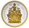 5 oz. Fine Silver Gold-Plated Coin – Big Coin Series: 50-cent Coin – Mintage: 1,500 (2015)