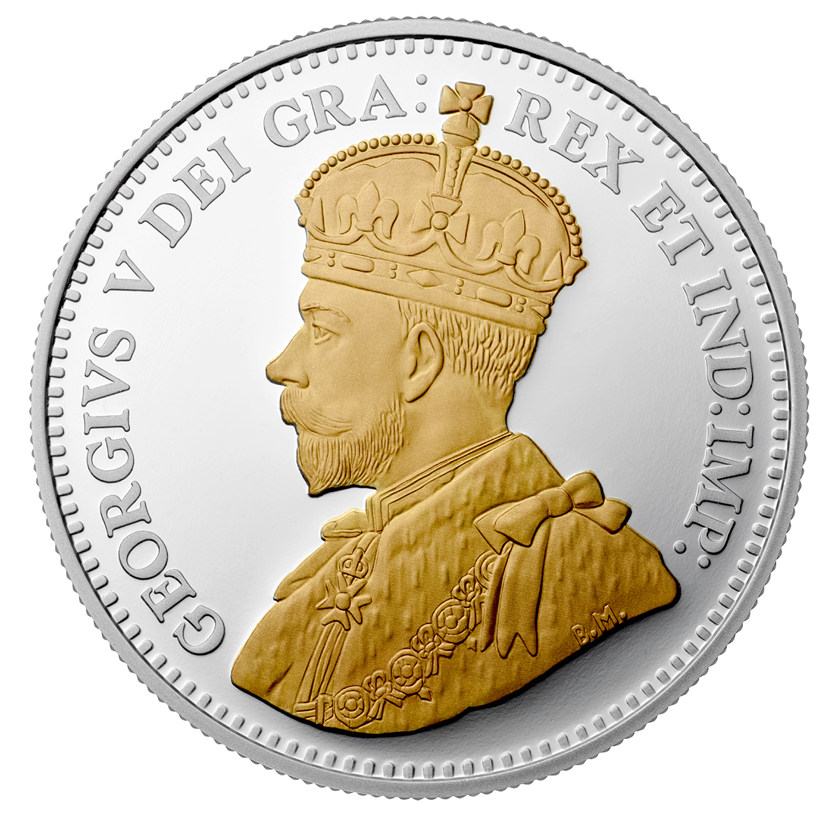 1 oz. Fine Silver Gold-Plated Coin – Legacy of the Canadian