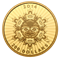1/2 oz. Pure Gold Coin - Interconnections: Land - The Beaver - Mintage: 1,500 (2014)