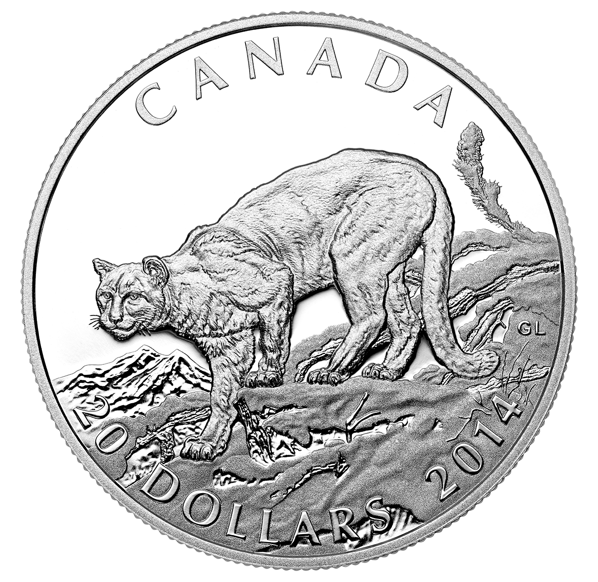Fine Silver 3-Coin Subscription Cougar (2014) The Royal
