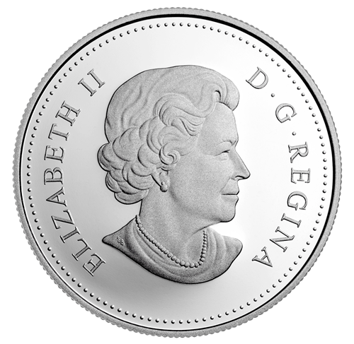 Pièce en argent fin – Série Billets de banque canadiens : Vignette du  billet canadien<br>Tirage : 8 500 (2015)