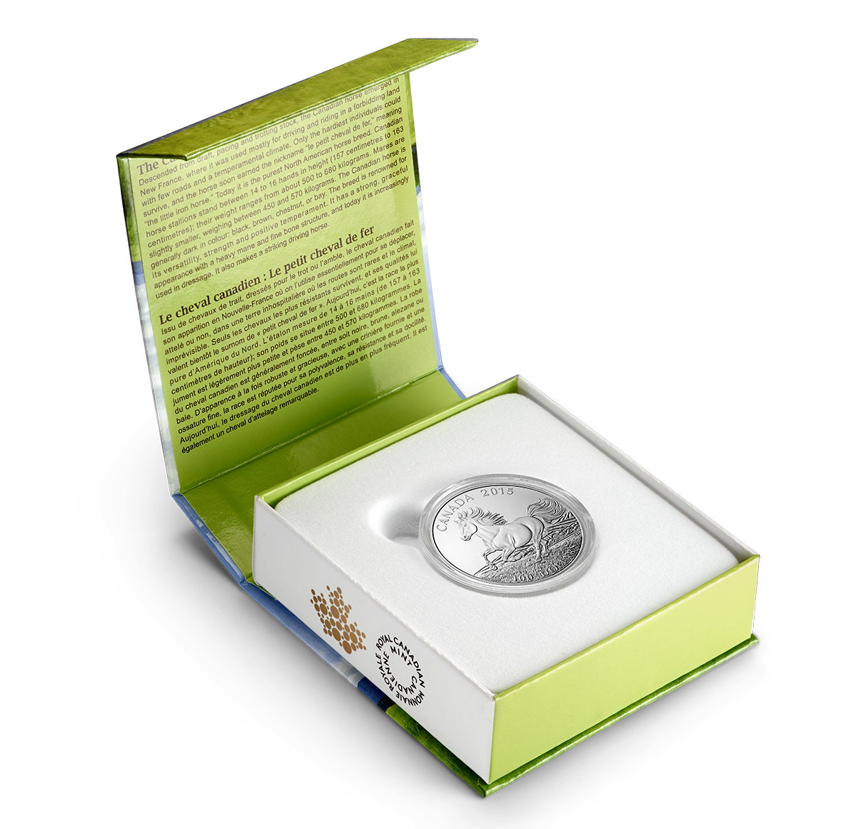 Canadian Horse - $100 for $100 Fine Silver Coin (2015) | The Royal