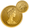 Pure Gold Coin - Maple Leaves with Queen Elizabeth II Effigy from 1965 - Mintage: 1,500 (2015)