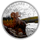 Pièce de 1 oz en argent fin colorée – Le mouflon d'Amérique – Tirage : 6 500 (2015)