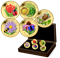 Pure Gold Coins - Flora and Fauna 5-Coin Subscription Set (2015)